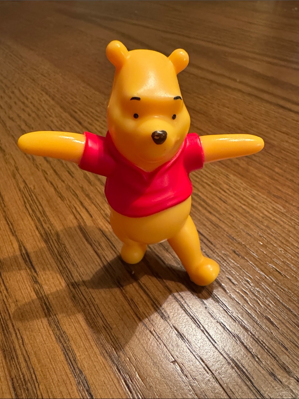 Winnie the Pooh Yellow McDonalds 2021 Happy Meal Toy